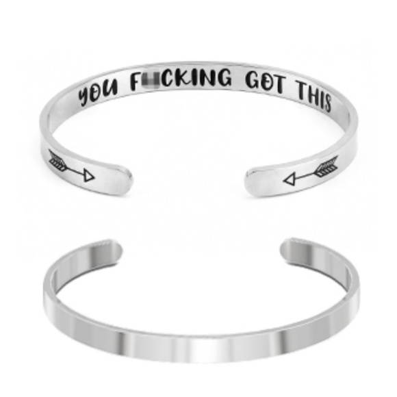Inspiration & Motivational Bracelet - You F*#king Got This - Unisex - Picture 4 of 10
